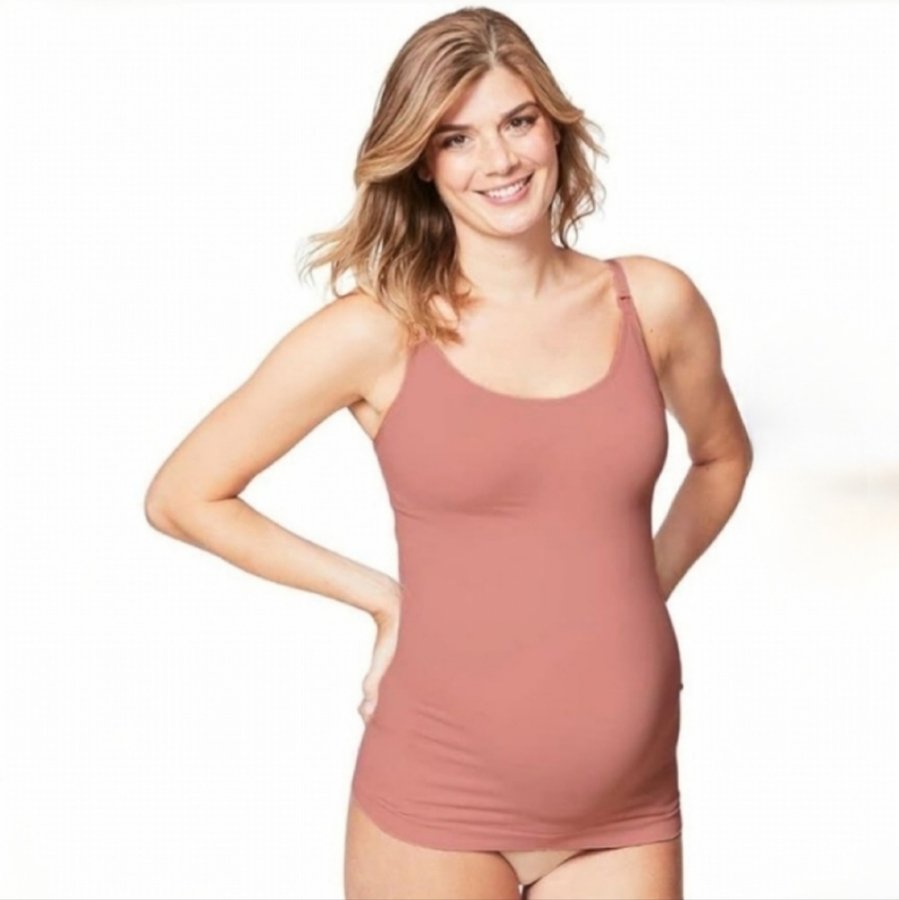 Cake Lingerie Maternity Nude Nursing Seamless Tank Medium